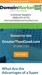 Mobile Screenshot of greaterthangood.com